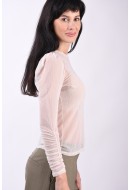 Bluza Dama Vila Viranva Snow White /Silver Glitter